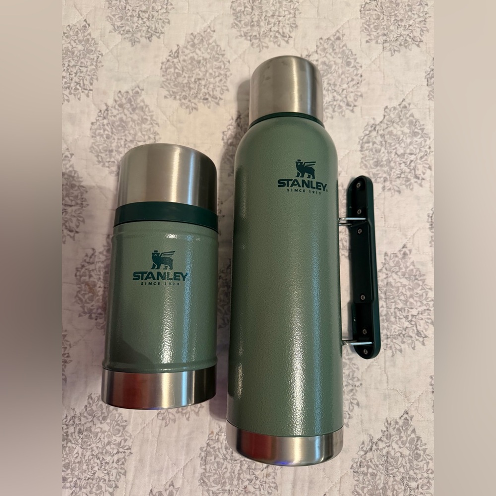 Stainless Steel Stanley Green Thermos